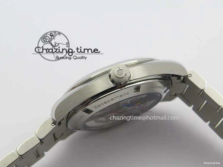 0101 Versatile Aqua Terra ‘PyeongChang 2018’ JHF Best Edition Black Dial On SS Bracelet A 8204